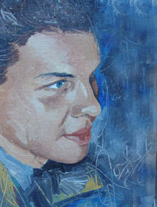 Öl auf Leinwand „Christian“ 20x35