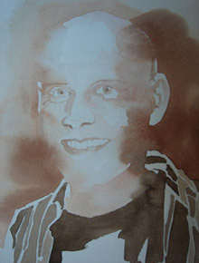 Aquarell auf Papier „Me III 3207“ 24x32