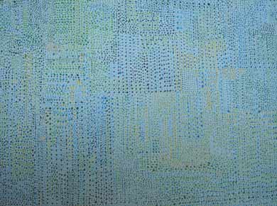 Aquarell auf Papier „Frühlingswiese 30307“ 32x24